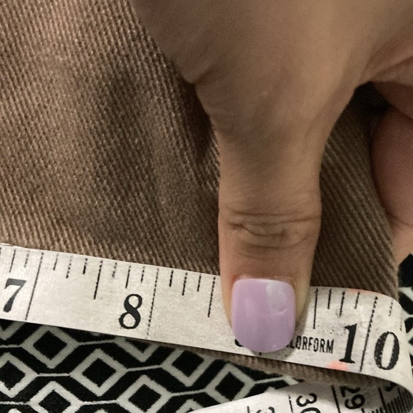 Refuge high rise carpenter cargo jeans brown medium 15.5” waist - Picture 8 of 8